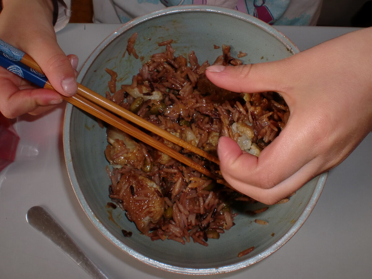 Leftover rice
